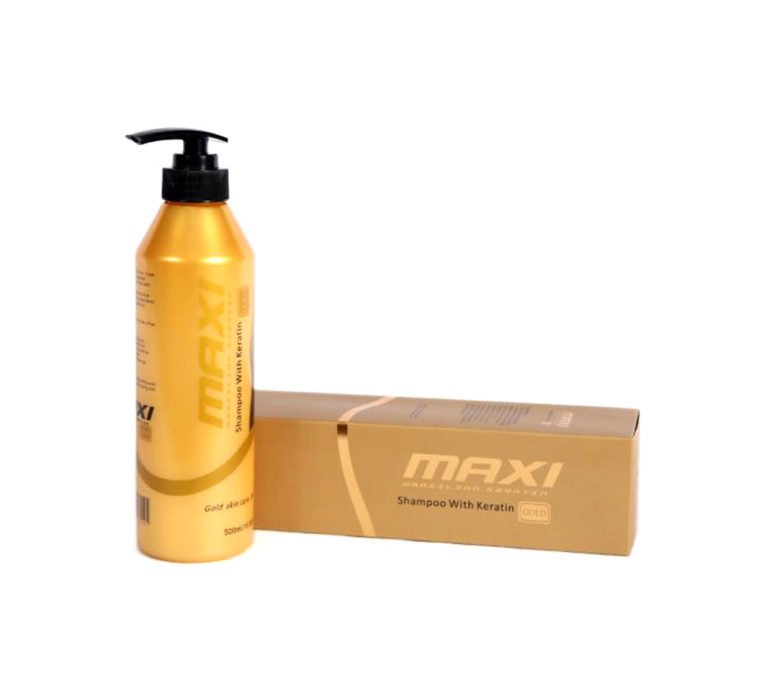 Maxi Gold Shampoo With Keratin 500 ml KSA, UAE, Kuwait, Lebanon